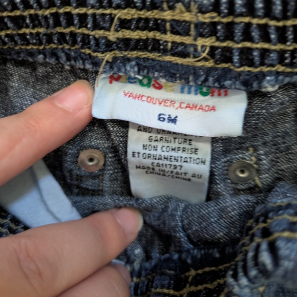 Vintage Y2K Please Mum Baby Jeans - Picture 3 of 4